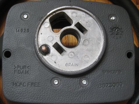 1993 Ford Probe - This is the back of a Volvo steering wheel, manufactured in Spain.