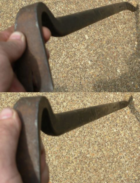1983 Ford Bronco - I was surprised at how easily I was able to bend this 48" Gorilla Bar. Maybe it wasn't designed to have ~240 lbs bouncing on it. :D So…