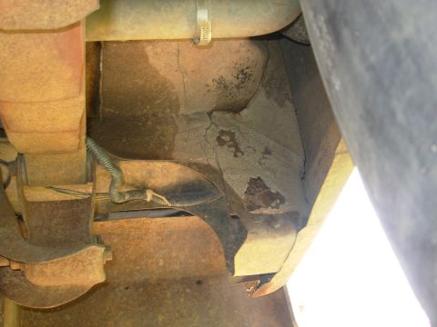 1983 Ford Bronco - This is the L outboard end of that body crossmember. It holds the bedrail upright & supports the quarter panel's outer skin. Since it's mad…