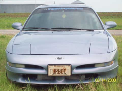 1995 Ford Probe - front view of car with intercooler
