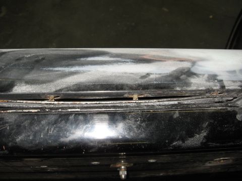 1966 Ford F-100 - The inner and outer felt, anti-rattlers are held in with clips. I used a small screw driver to get it started, then a larger screw driver f…