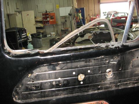 1966 Ford F-100 - Pull the glass run off and remove the window. It helps if you have a buddy so you make sure you don't drop the glass, but I managed it by m…