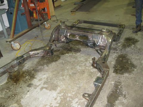 1984 Ford LTD Crown Victoria - Final washed and drying overnight for paint.