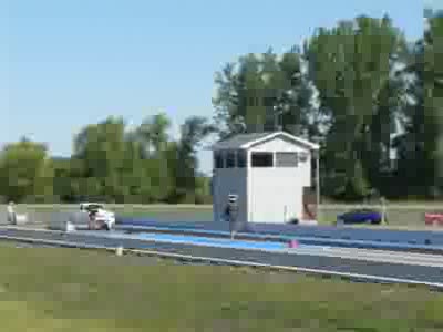 1994 Ford F-150 - First pass off the trailer and of the year. Truck went 6.92 @ 99.85 mph. Everything felt good.