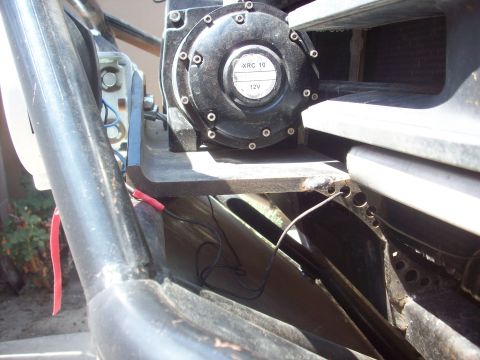 1995 Ford Bronco - the winch mount