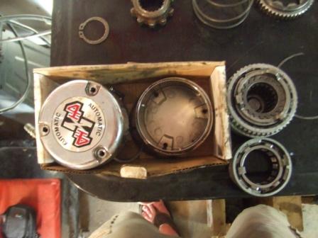 1996 Ford Bronco - Close-up of an automatic 4x4 hub assembly, showing the 'AUTOMATIC' text and 4x4 logo.