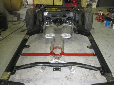 1984 Ford LTD Crown Victoria - Rear axle installed.