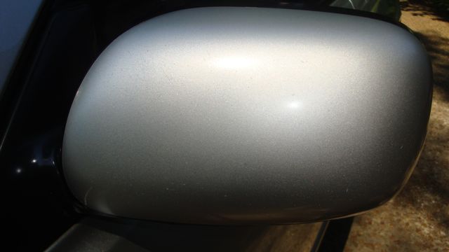 Side mirror housing, silver metallic paint