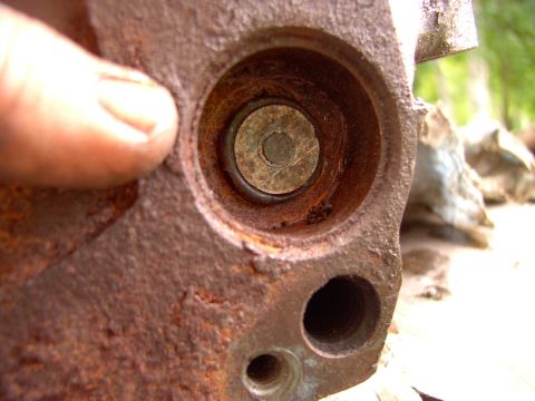 1986 Ford Bronco - Decided I didn't like this in my expansion plug so I changed all four (both in each head). They are 1 /12" and .625 deep if anyone is askin…