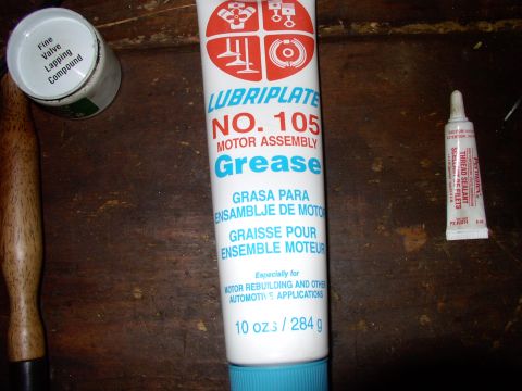 1986 Ford Bronco - There's the fine (280 grit) valve lapping paste, which is used after the course (120 grit) paste has ground out any pits and seated the val…