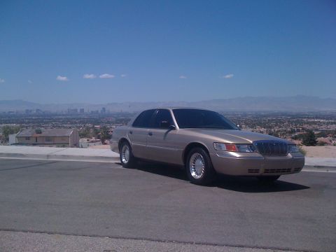 1999 Mercury Grand Marquis - a nice view of my car and the city
