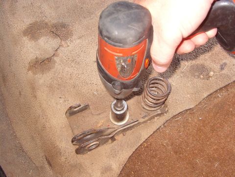 1983 Ford Bronco - Since I applied anti-seize lube when I installed them years ago, these bolts are easy to remove now; even with this cheapo cordless impact.…