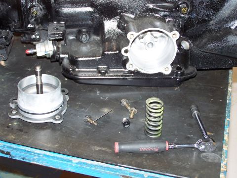 1973 Ford Ranchero - this is the new "S" servo I installed.