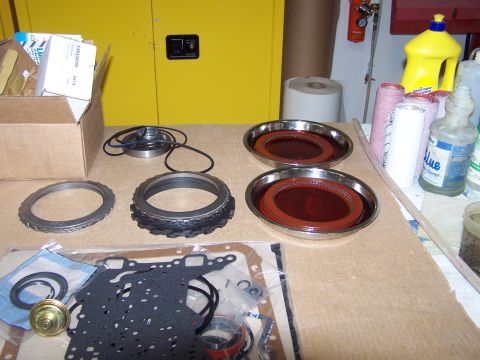 1973 Ford Ranchero - these are the new overhaul parts.