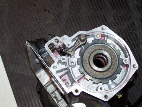 1973 Ford Ranchero - this is the parking gear and pawl.