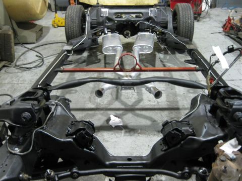 1984 Ford LTD Crown Victoria - And then put it all back with new pitman and idler arms. All the frame mounted brake lines are replaced as well as all of the park brake ca…