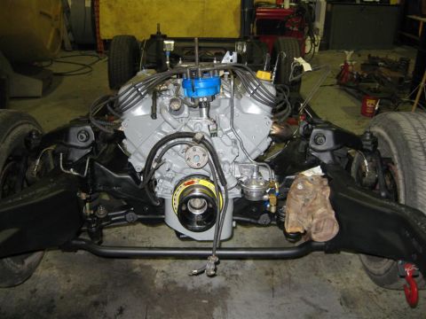 1984 Ford LTD Crown Victoria - After 18 months it's back in, had to look for the bolts for a while though.