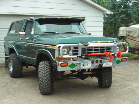 1979 Ford Bronco - NEW CUSTOM BUMPER