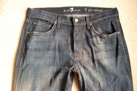 1968 Chrysler Town & Country - These jeans feature a relaxed fit and the brand's signature pocket design.