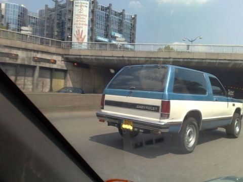1991 Ford Crown Victoria - Chevy Blazer 83