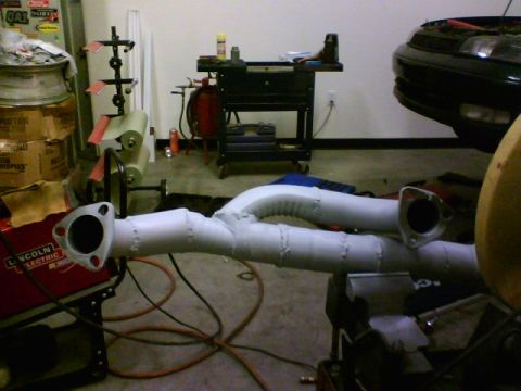 1994 Mazda 626 - modified mid pipe