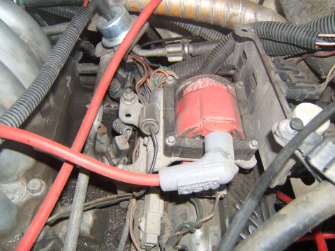 1988 Ford Bronco - The ignition coil is a key component in a vehicle's ignition system, responsible for generating high voltage for the spark plugs.