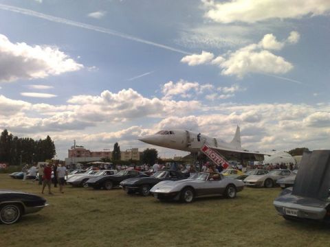1991 Ford Crown Victoria - Corvette Club de France Sunday