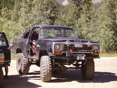 1978 Ford Bronco - This heavily modified Dodge Ramcharger is ready for off-road adventures.