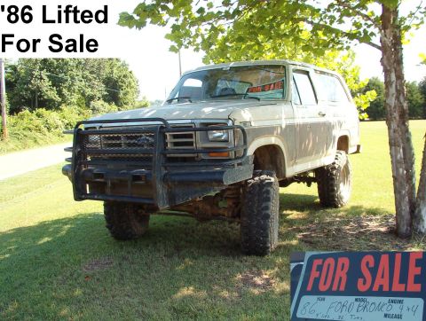 1983 Ford Bronco - '86 Bronco SAS & armageddon bumper.