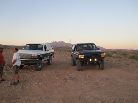 1996 Ford Bronco - Broncos at Sunset