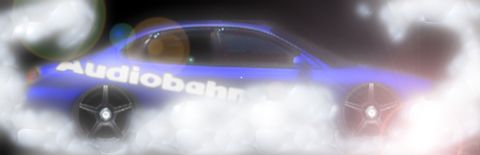 1998 Ford Taurus - a mock of Chris's fog effect, and somewhat of a strobe effect, its eaither that or the most heavenly car on earth.