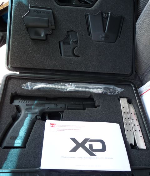 2006 Ford E350 - Finally picked it up! My Springfield Arms XD 40cal 5in tactical barrel!
