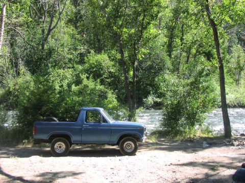 1981 Ford Bronco - by the river