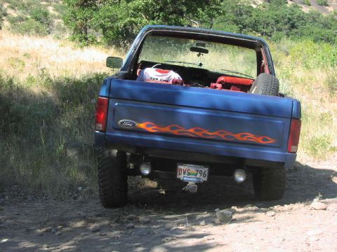 1981 Ford Bronco - rearview