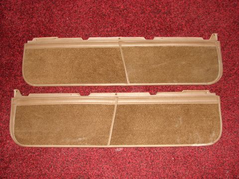 1984 Ford F-250 - 80/86 Map Pockets - Saddle Tan