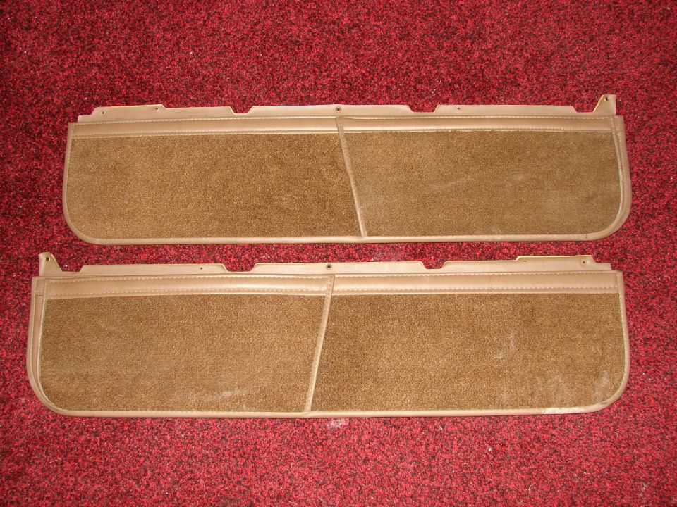 80/86 Map Pockets - Saddle Tan