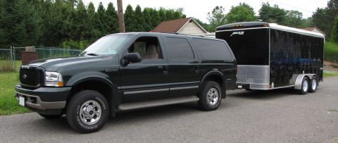 2003 Ford Excursion - Towing my company trailer