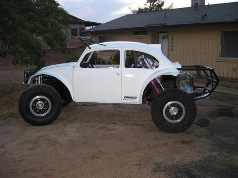 1984 Ford Bronco - This modified Volkswagen Beetle features a lifted suspension and oversized tires for off-road use.