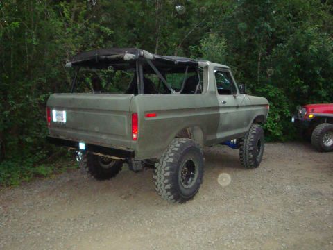1978 Ford Bronco - My Bronco at camp