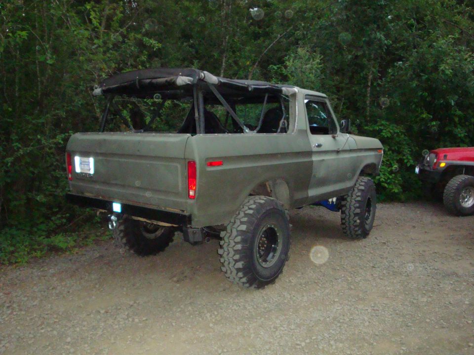 My Bronco at camp