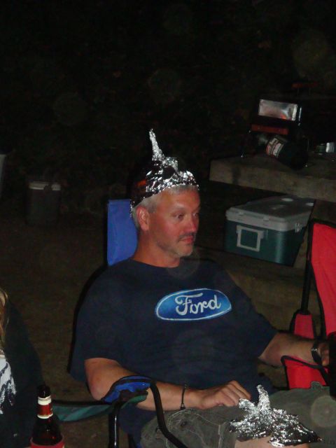 1978 Ford Bronco - Mike wearing his special hat