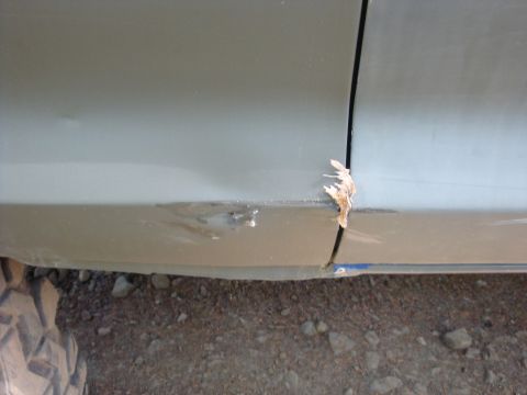 1978 Ford Bronco - Oops tree