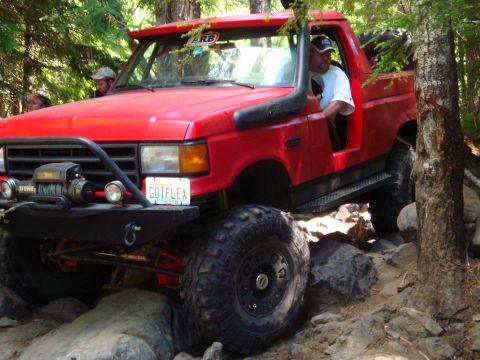 1978 Ford Bronco - John at the exit