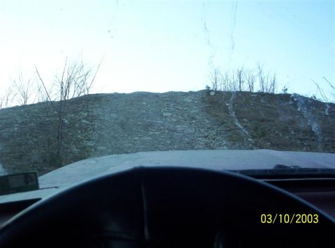 1992 Ford F-150 - Here is another action shot of me actually coming up the 3rd section of the hill. Talk about some scary stuff, you could actually feel the…