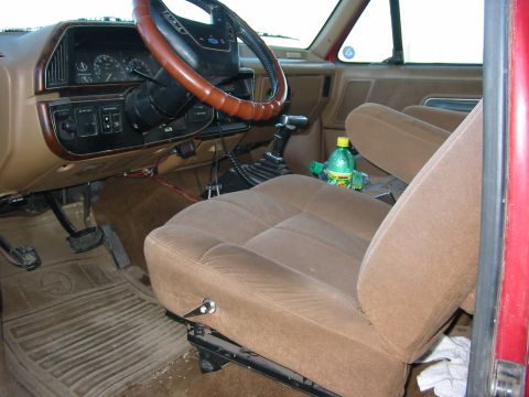 1989 Ford Bronco - Interior