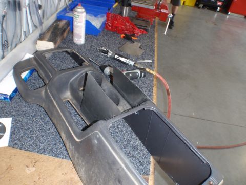 1996 Ford Bronco - another piece cut and fit.