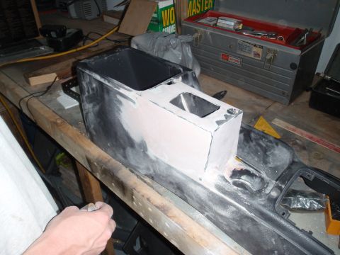 1996 Ford Bronco - more bondo work