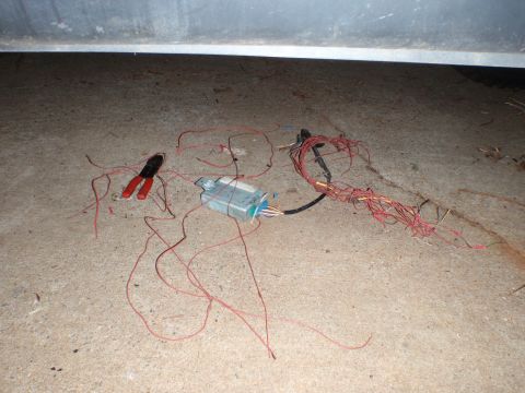 1996 Ford Bronco - Junky wiring for the TCM