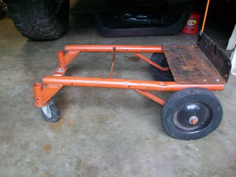 1979 Ford Bronco - the start of tranny removal, found this along the r.r. tracks, you see alot of stuff when your going down the tracks , working for the rail…