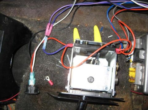 1996 Ford Bronco - prep wiring, testing the setup before final install
